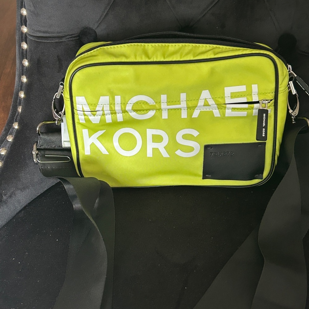 Michael Kors Neon Green crossbody bag